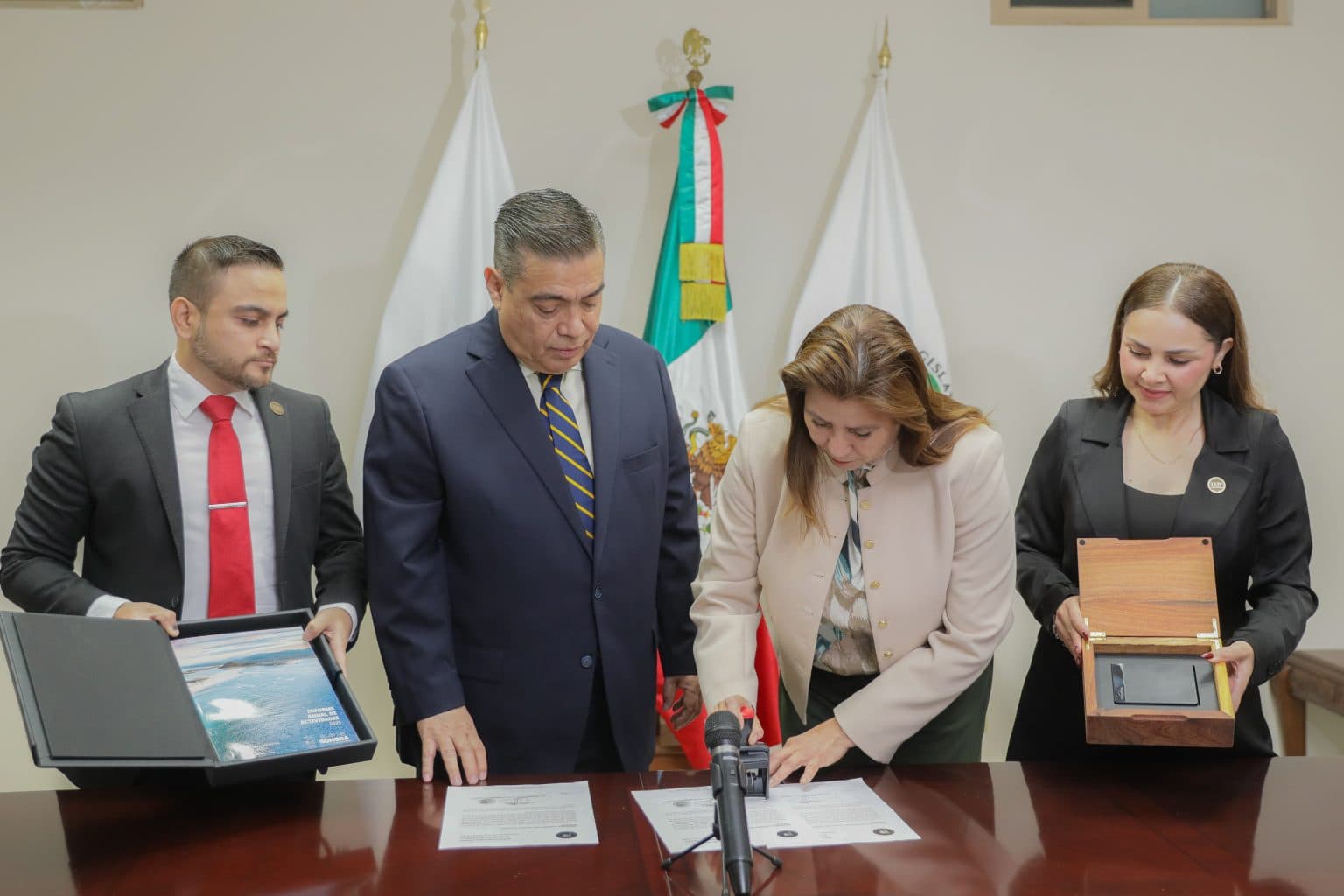 Recibe Congreso de Sonora informe anual de labores de la Fiscalía General de Justicia